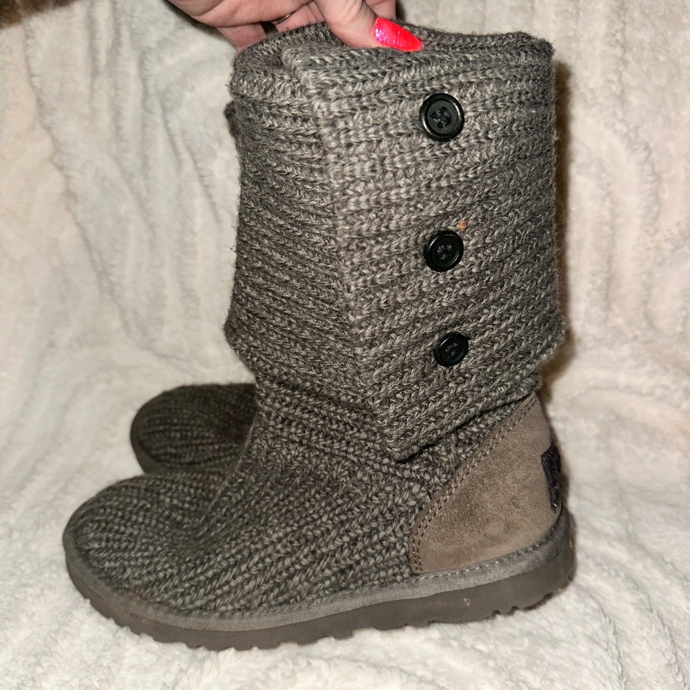 UGG sweater boots